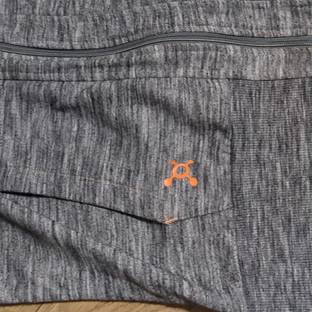 Orange theory Full zip up Grey Women's hoodie Size Medium - Picture 2 of 9